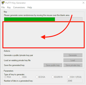 PuTTY KeyPair Entropy Data